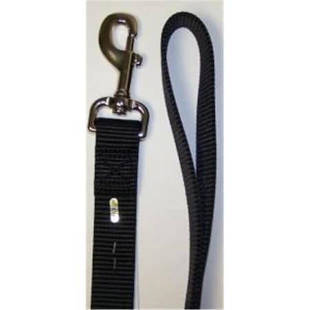 Omni Pet No1104 BK 1inX4ft Nylon Lead Color Black 44584300